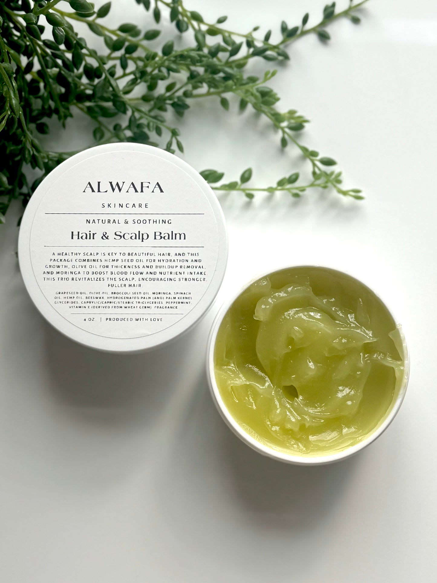 Hair & hair scalp balm